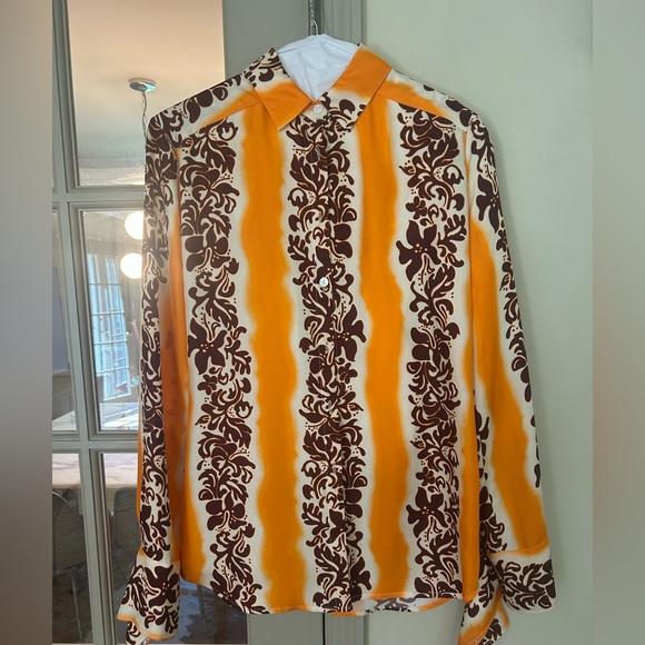 Christopher Esber Silk Blouse Shirt 4 - Picture 1 of 4